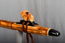 Texas Ebony Native American Flute, Minor, Mid G-4, #N26A (3)